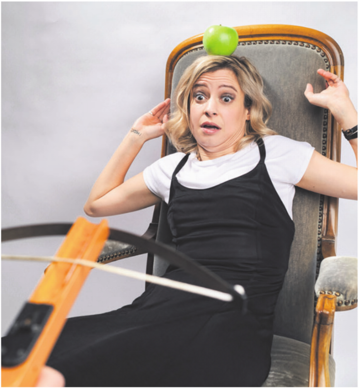 Lara Stoll: Poesie, Chaos und Musik an einem Abend. Foto: zVg