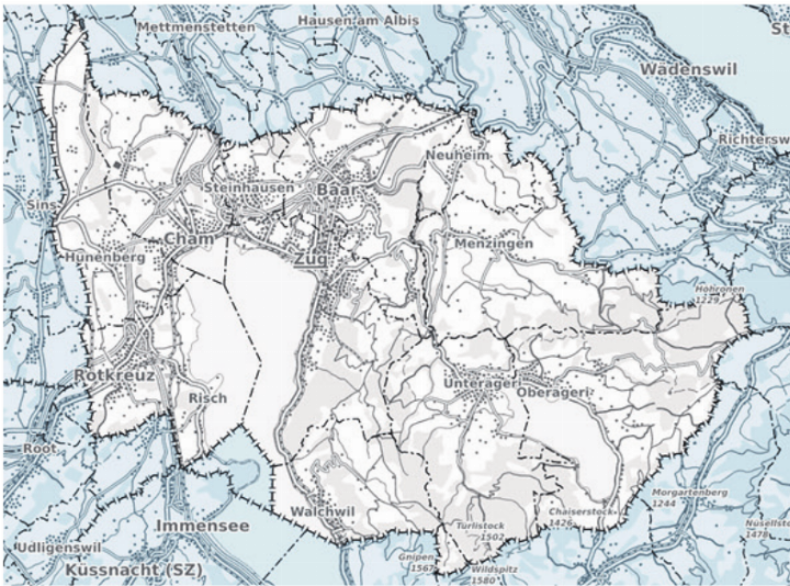 Einsicht gibt es online auf www.zugmap.ch Foto: zVg