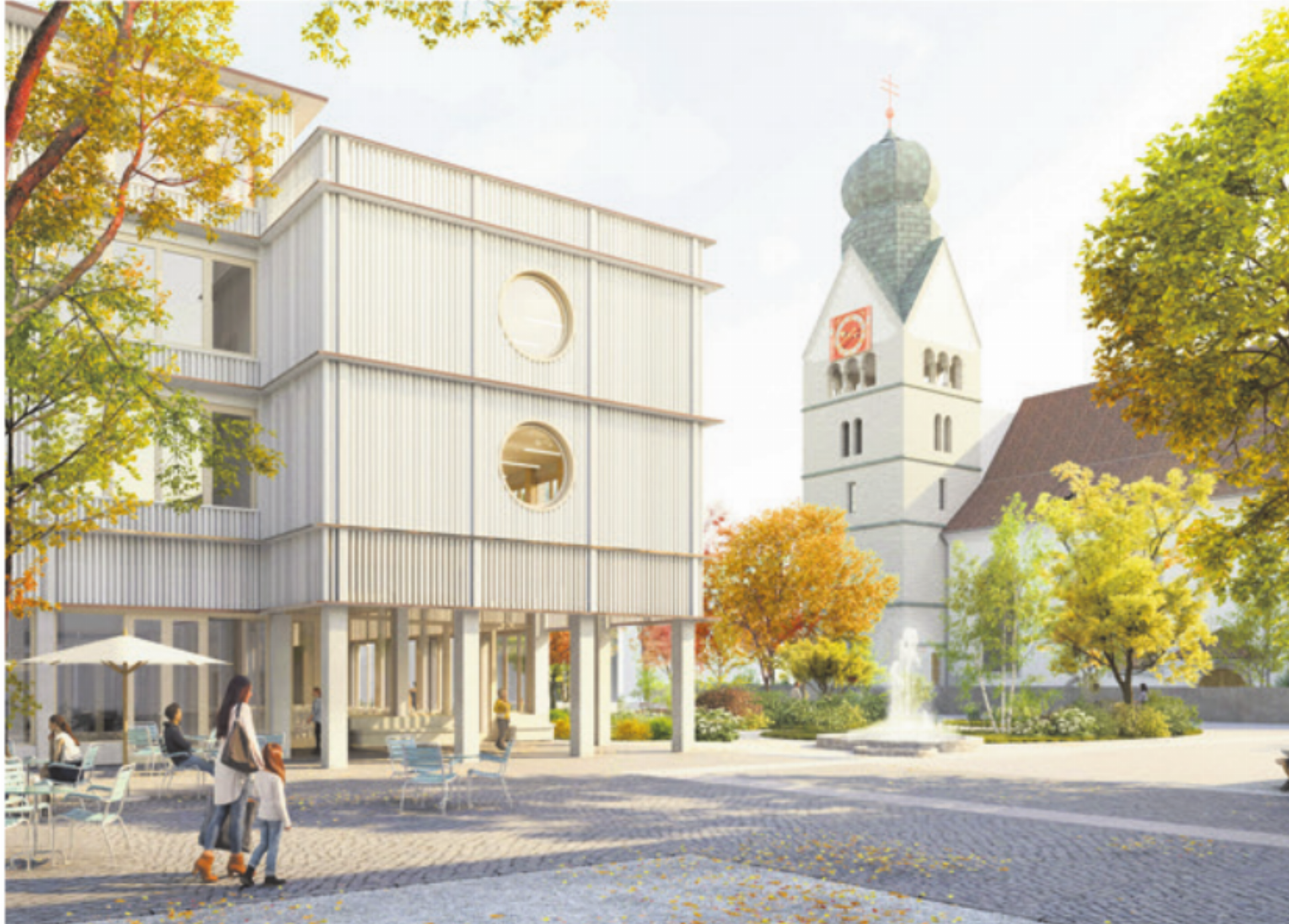 Siegerprojekt für neues Pfarreizentrum steht fest - Das Bild wird blockiert. – Möglicherweise durch einen aktiven Adblocker.