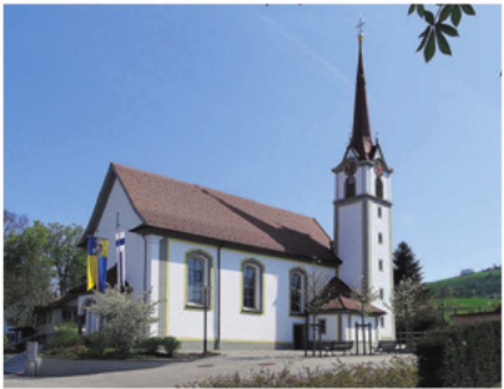 Die Kirche St. Wendelin, Allenwinden. Foto: zVg Die Kirche St. Wendelin, Allenwinden. Foto: zVg