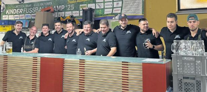 Die Lättichzünfter haben ihr erstes Oktoberfest geschmissen. Foto: zVg