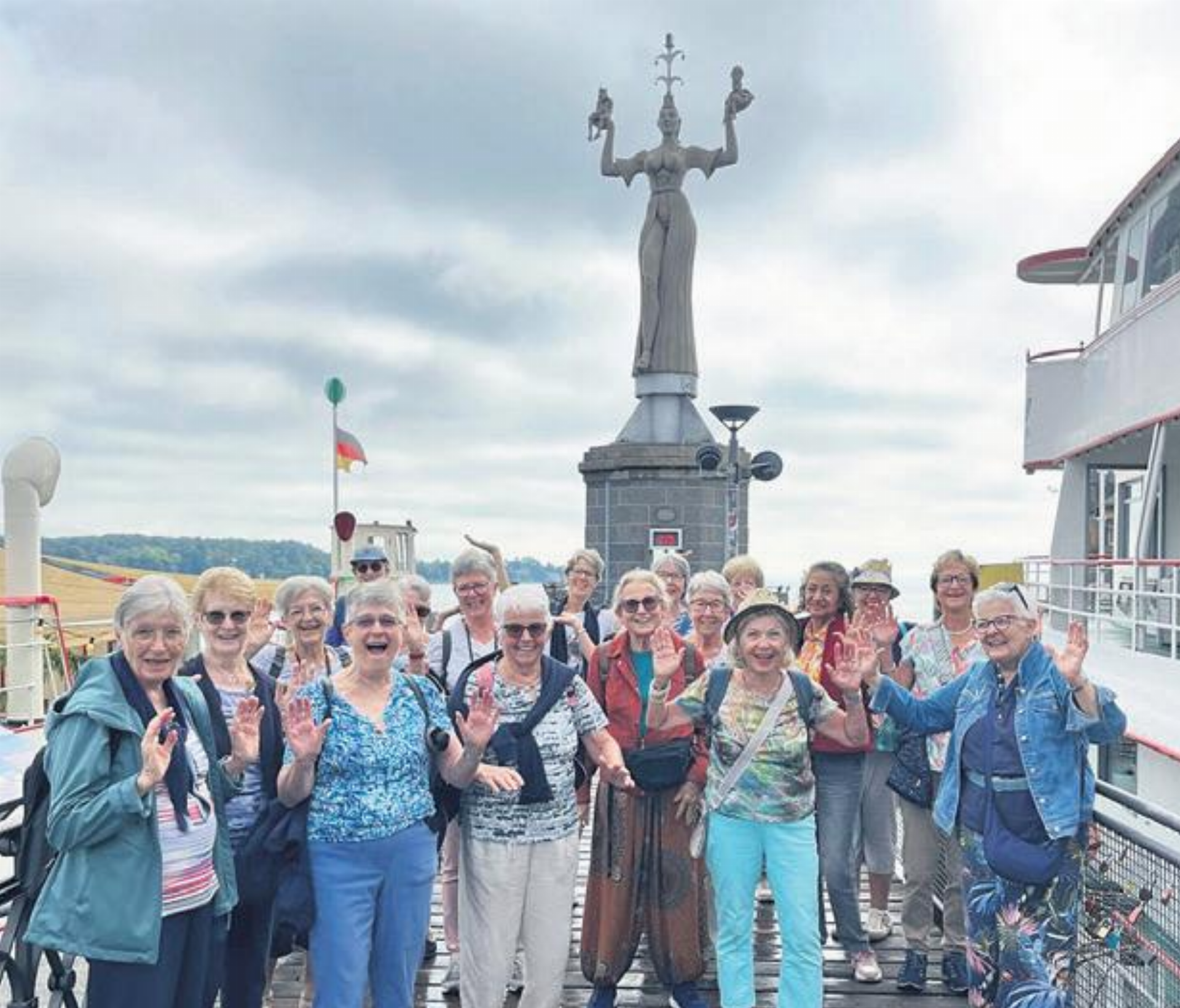 Turnerinnen auf Entdeckungstour am Bodensee - Das Bild wird blockiert. – Möglicherweise durch einen aktiven Adblocker.