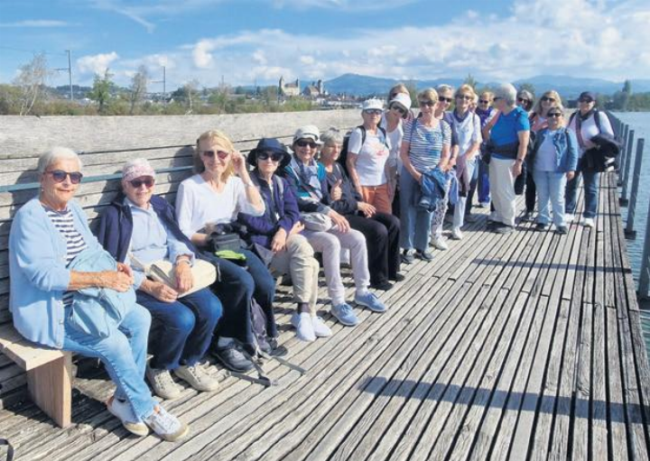 Von Rapperswil nach Hurden: auf dem längsten Holzsteg der Schweiz. Foto: zVg