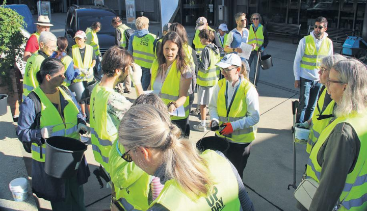 Letzte Instruktionen, bevor es auf den Weg geht. Foto: rk