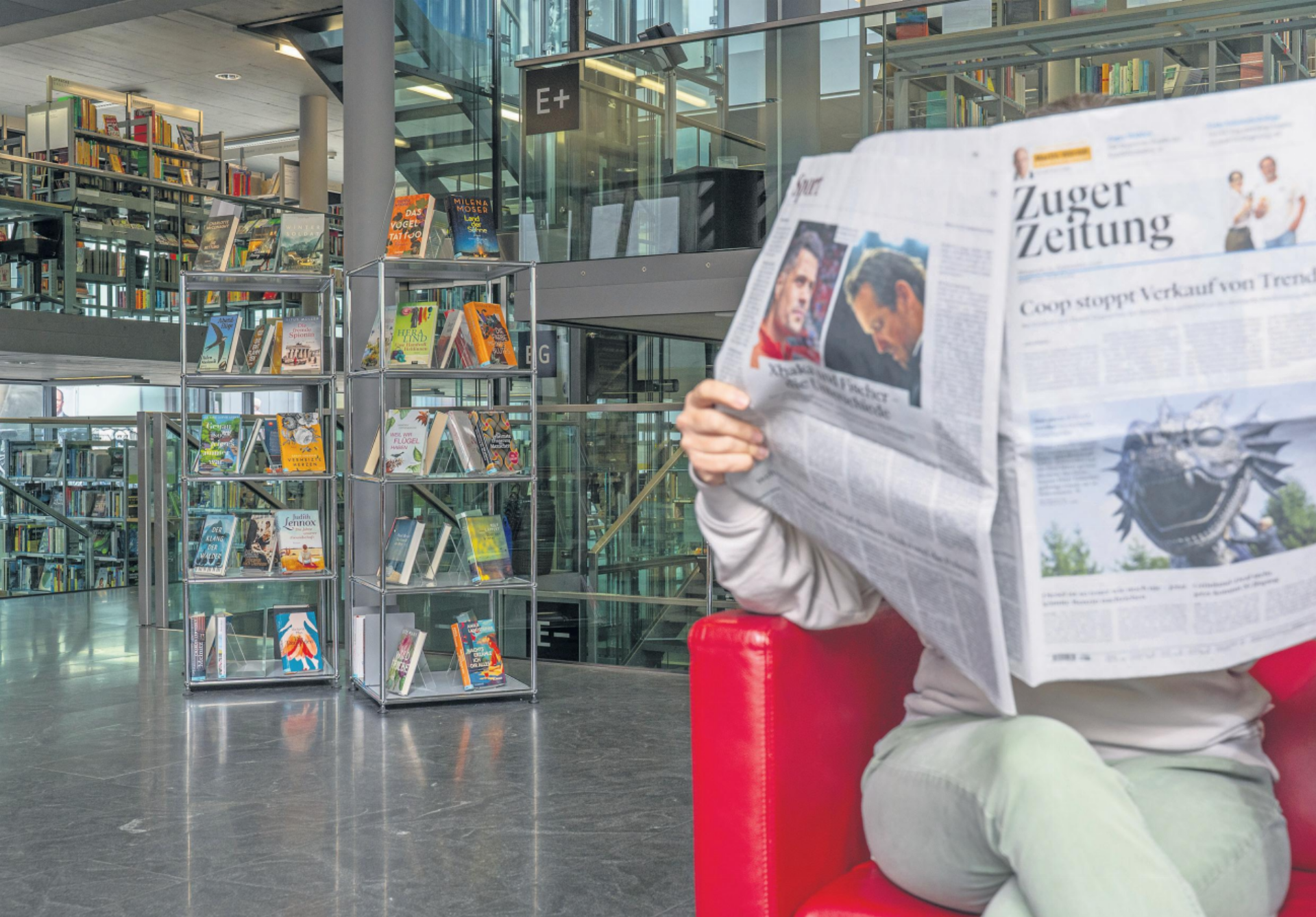 Die Bibliothek Baar hört zu und blickt in die Zukunft - Das Bild wird blockiert. – Möglicherweise durch einen aktiven Adblocker.