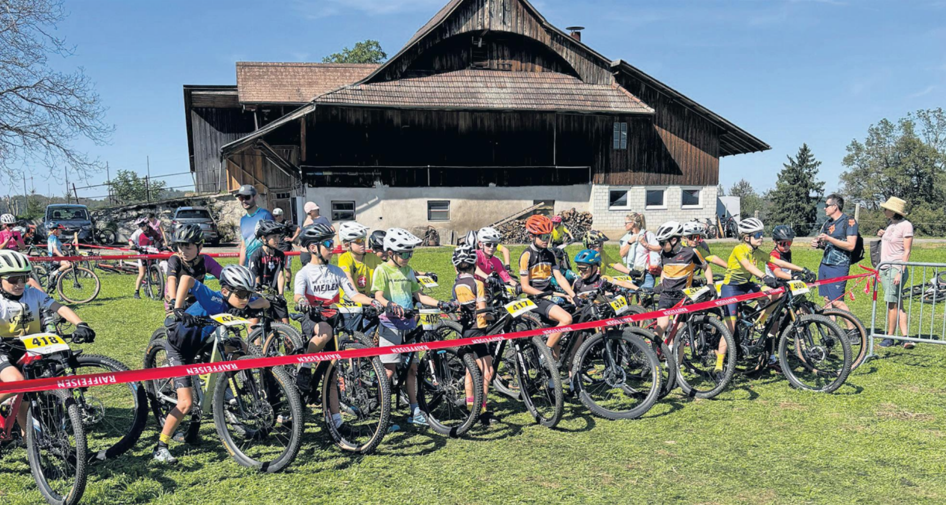 Volle Konzentration an der Startlinie. Foto: zVg - Das Bild wird blockiert. – Möglicherweise durch einen aktiven Adblocker.