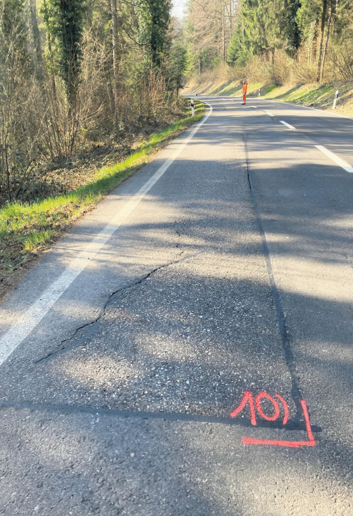 Bis Mitte Oktober wird die Strecke im Einspurbetrieb geführt. Foto: zVg