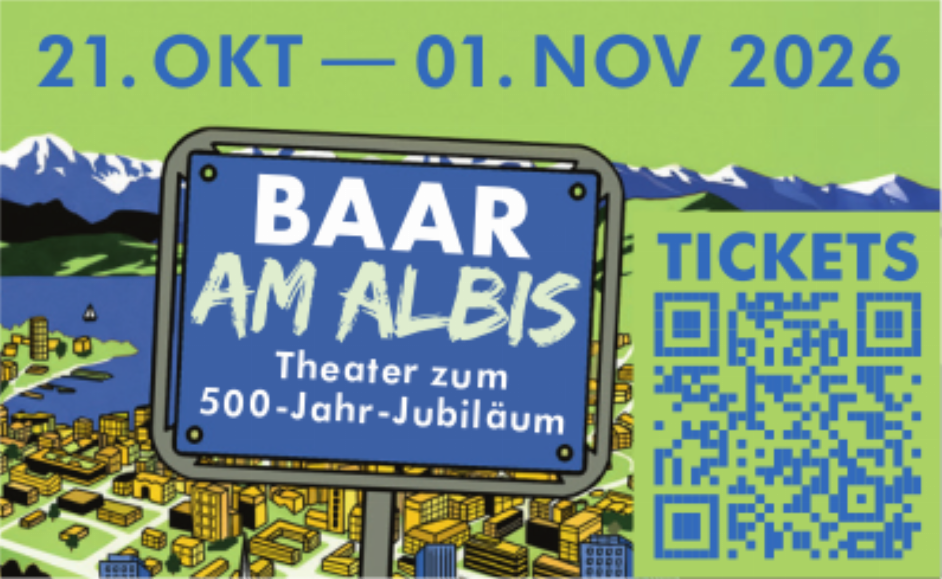 Jubiläumskomödie «Baar am Albis» - Das Bild wird blockiert. – Möglicherweise durch einen aktiven Adblocker.