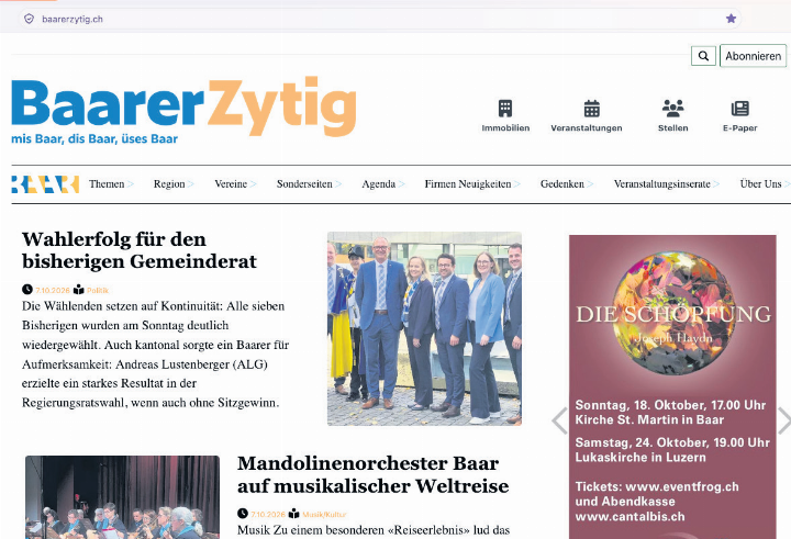 Die Umfrage kann online oder auf Papier ausgefüllt werden. 
Fotos: ci