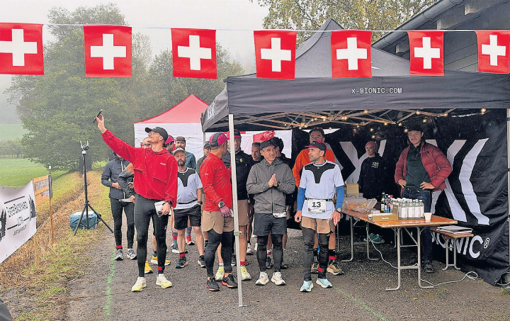 Die Vorfreude auf das Rennen beim Start am Samstagnachmittag um 14 Uhr. Fotos: zVg Die Vorfreude auf das Rennen beim Start am Samstagnachmittag um 14 Uhr. Fotos: zVg