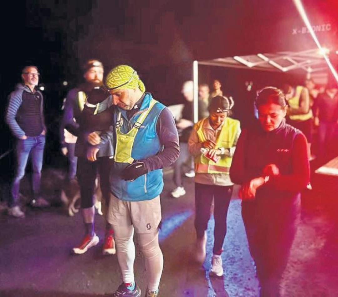 Ready für die nächste Runde – bereits seit rund 30 Stunden im Rennen. Ready für die nächste Runde – bereits seit rund 30 Stunden im Rennen.
